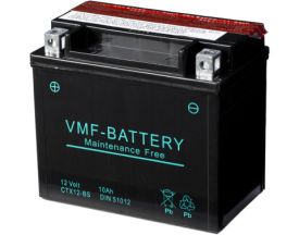 VMF PowerSport accu 12V - Onderhoudsvrij YTX12-BS