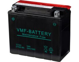 VMF PowerSport accu 12V - Onderhoudsvrij YTX20-BS