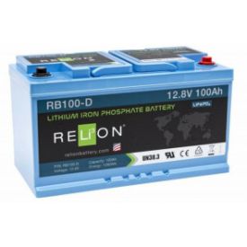 Relion RB-DIN 12V/100Ah LiFePO4 accu