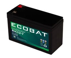 Ecobat AGM VRLA accu ELC17-7.2 12V 7,2Ah