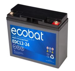 Ecobat AGM Deep Cycle accu EDC12-24-2 12V 24Ah