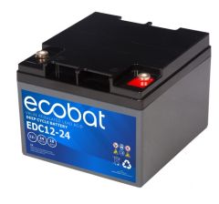 Ecobat AGM Deep Cycle accu EDC12-24 12V 24Ah