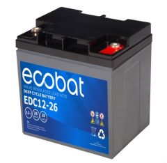 Ecobat AGM Deep Cycle accu EDC12-26 12V 26Ah