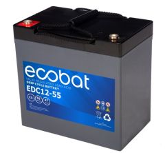 Ecobat AGM Deep Cycle accu EDC12-55 12V 55Ah