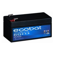 Ecobat AGM VRLA accu ELC12-1.3 12V 1,3Ah