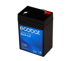 Ecobat AGM VRLA accu ELC6-4.5 6V 4.5Ah