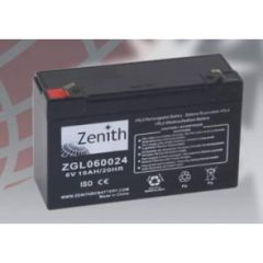 Zenith AGM / VRLA 6 / 12V accu | 10 Ah
